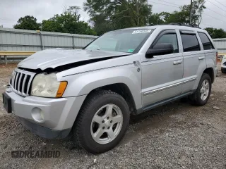 2007 Jeep Grand Cherokee Limited with VIN 1J8HR58207C698560, listed as a Copart auction lot 61156505 with 133,699 mi miles and Salvage title. Bid and sale history available at DreamBid. Image 1.