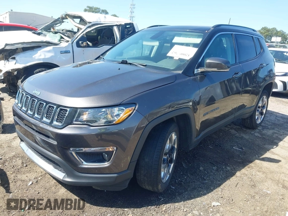 2018 Jeep Compass Limited с VIN 3C4NJDCB1JT354816, выставлен на аукционе IAAI как лот 42009762 с пробегом 73 433 миль миль и . История ставок и продаж доступна на DreamBid. Изображение 2.