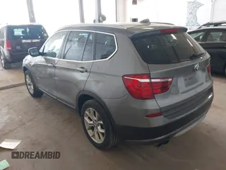 2013 BMW X3 xDrive28i with VIN 5UXWX9C55D0A32404, listed as a IAAI auction lot 42095951 with 165,301 mi miles. Bid and sale history available at carsss.com. Image 3.