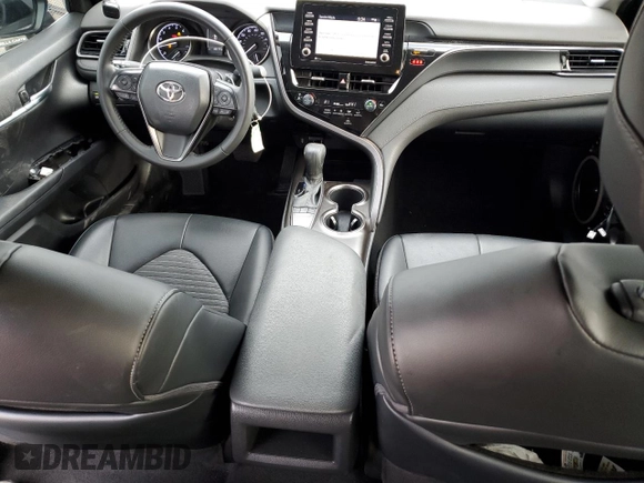 2023 Toyota Camry SE with VIN 4T1G11AK9PU733356, listed as a Copart auction lot 41980075 with 46,117 mi miles and Salvage Title. Bid and sale history available at DreamBid. Image 8.