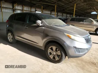 2013 Kia Sportage LX with VIN KNDPB3A26D7398046, listed as a Copart auction lot 57997085 with 152,640 mi miles and Clean title. Bid and sale history available at DreamBid. Image 4.