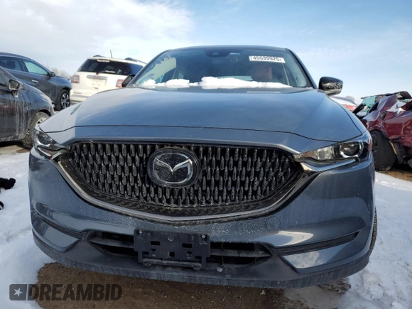 2021 Mazda CX-5 Touring with VIN JM3KFBCM0M0395988, listed as a Copart auction lot 45539925 with 39,889 mi miles and Salvage Title. Bid and sale history available at carsss.com. Image 5.