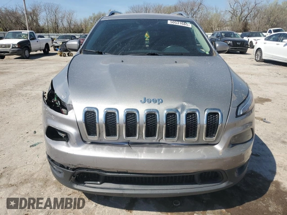 2016 Jeep Cherokee Altitude with VIN 1C4PJLCB0GW338774, listed as a Copart auction lot 50531685 with 163,351 mi miles and Salvage title. Bid and sale history available at DreamBid. Image 5.