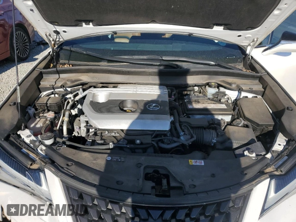 2020 Lexus UX 200 with VIN JTHP3JBH3L2025111, listed as a Copart auction lot 89348125 with 58,406 mi miles and Salvage title. Bid and sale history available at DreamBid. Image 13.