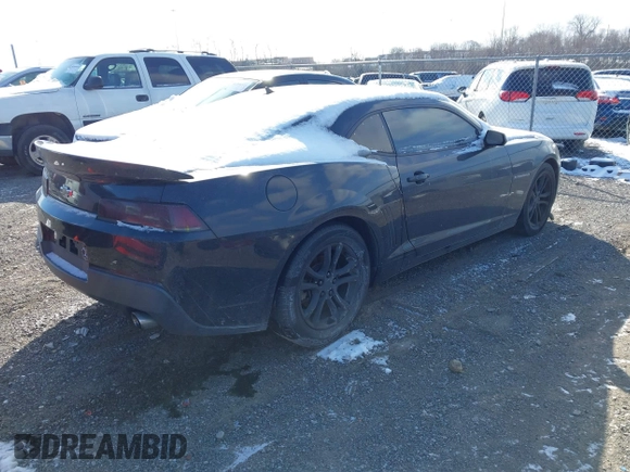 2014 Chevrolet Camaro LT z VIN 2G1FB1E35E9134246, wystawiony jako IAAI lot #41623733 z przebiegiem 171 444 mil mil oraz . Historia ofert i sprzedaży dostępna na DreamBid. Obrazek 4.