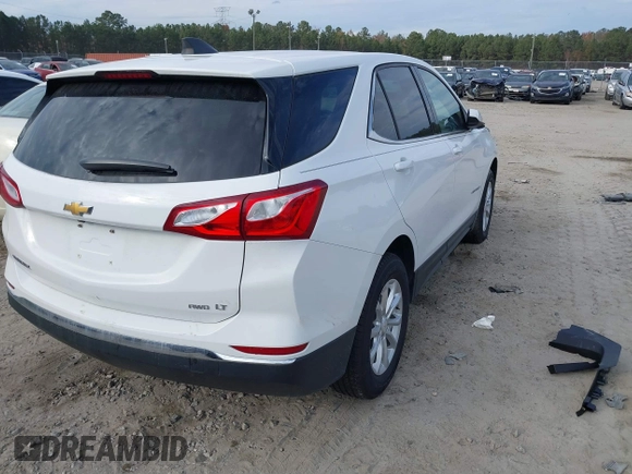 2020 Chevrolet Equinox LT with VIN 2GNAXUEV5L6154637, listed as a IAAI auction lot 41056532 with 78,380 mi miles. Bid and sale history available at carsss.com. Image 4.