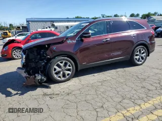 2019 Kia Sorento EX with VIN 5XYPHDA54KG609453, listed as a Copart auction lot 61398884 with 42,721 mi miles and Salvage title. Bid and sale history available at DreamBid. Image 1.