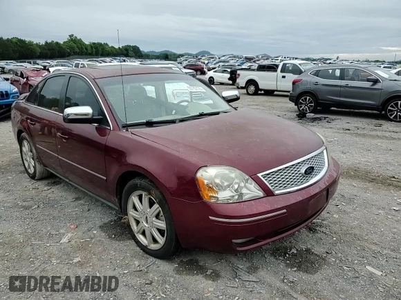 2005 Ford Five Hundred Limited with VIN 1FAFP25195G136277, listed as a Copart auction lot 55783125 with Not provided miles and Salvage title. Bid and sale history available at DreamBid. Image 14.