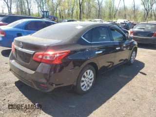 2019 Nissan Sentra S with VIN 3N1AB7AP3KY225415, listed as a Copart auction lot 54830785 with 93,480 mi miles and Salvage title. Bid and sale history available at DreamBid. Image 3.