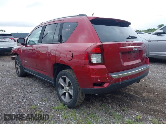2016 Jeep Compass Latitude with VIN 1C4NJCEA3GD766040, listed as a IAAI auction lot 42667808 with 96,787 mi miles and . Bid and sale history available at DreamBid. Image 3.