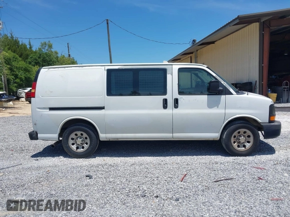 2012 Chevrolet Express Cargo with VIN 1GCSGAFX2C1138474, listed as a IAAI auction lot 42203857 with 304,111 mi miles and . Bid and sale history available at DreamBid. Image 13.