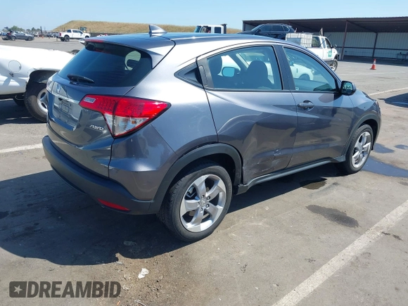 2021 Honda HR-V LX with VIN 3CZRU6H37MM713309, listed as a IAAI auction lot 42171397 with 25,693 mi miles and . Bid and sale history available at carsss.com. Image 4.