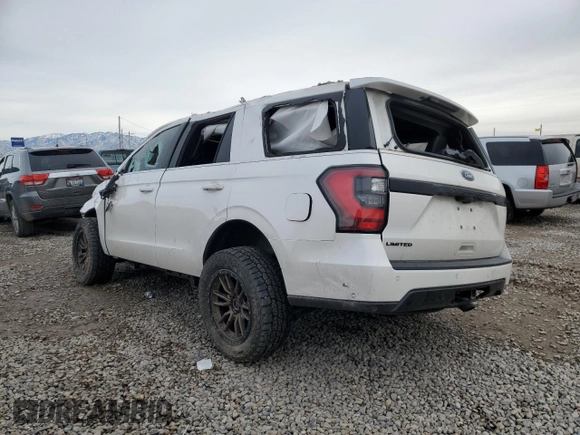 2019 Ford Expedition Limited z VIN 1FMJU2AT9KEA80767, wystawiony jako Copart lot #82147464 z przebiegiem Nie podano mil oraz Szkoda całkowita • Salvage title. Historia ofert i sprzedaży dostępna na DreamBid. Obrazek 2.