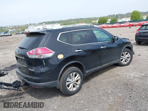 2015 Nissan Rogue SL with VIN 5N1AT2MV4FC854201, listed as a IAAI auction lot 42127639 with 146,760 mi miles and . Bid and sale history available at carsss.com. Image 4.