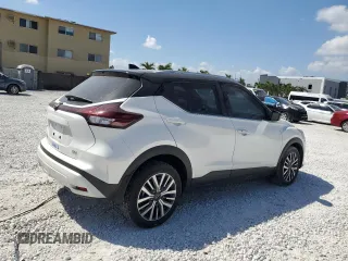 2023 Nissan Kicks SV with VIN 3N1CP5CV7PL526381, listed as a Copart auction lot 48503015 with 14,808 mi miles and Salvage Title. Bid and sale history available at DreamBid. Image 3.