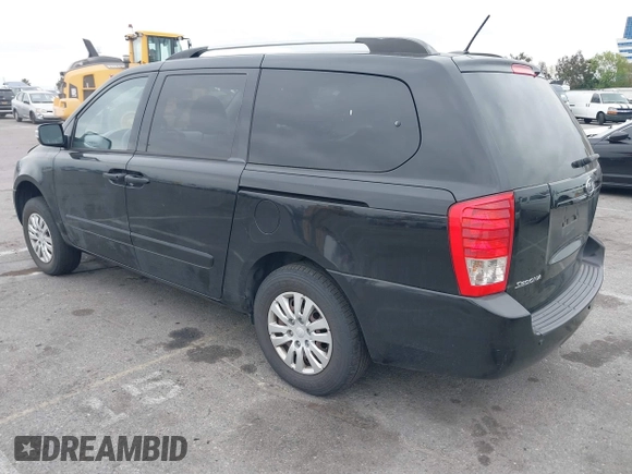 2012 Kia Sedona LX with VIN KNDMG4C70C6443196, listed as a IAAI auction lot 41895806 with 1 mi miles. Bid and sale history available at carsss.com. Image 3.