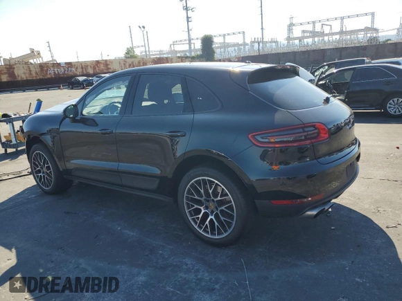 2017 Porsche Macan S with VIN WP1AB2A54HLB11213, listed as a Copart auction lot 72855544 with 58,692 mi miles and Salvage title. Bid and sale history available at DreamBid. Image 2.