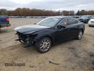 2015 Mazda 6 i Sport with VIN JM1GJ1U59F1190620, listed as a Copart auction lot 85242854 with 112,969 mi miles and Salvage Title. Bid and sale history available at DreamBid. Image 1.