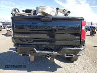 2022 Chevrolet Silverado 1500 LT Trail Boss with VIN 3GCUDFEL4NG586071, listed as a Copart auction lot 72244214 with Not Provided miles and Non Repairable. Bid and sale history available at DreamBid. Image 6.