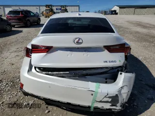 2016 Lexus IS 350 with VIN JTHBE1D24G5026575, listed as a Copart auction lot 46454675 with 102,619 mi miles and Salvage title. Bid and sale history available at DreamBid. Image 6.