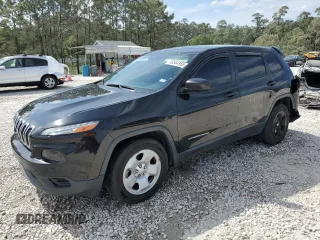 2016 Jeep Cherokee Sport z VIN 1C4PJLAB6GW208758, wystawiony jako Copart lot #53544355 z przebiegiem 103 505 mil mil oraz Szkoda całkowita • Salvage title. Historia ofert i sprzedaży dostępna na DreamBid. Obrazek 1.