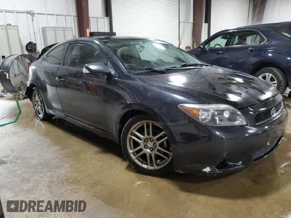 2007 Scion tC Spec with VIN JTKDE167770199354, listed as a Copart auction lot 54169065 with 165,076 mi miles and Salvage Title. Bid and sale history available at carsss.com. Image 4.