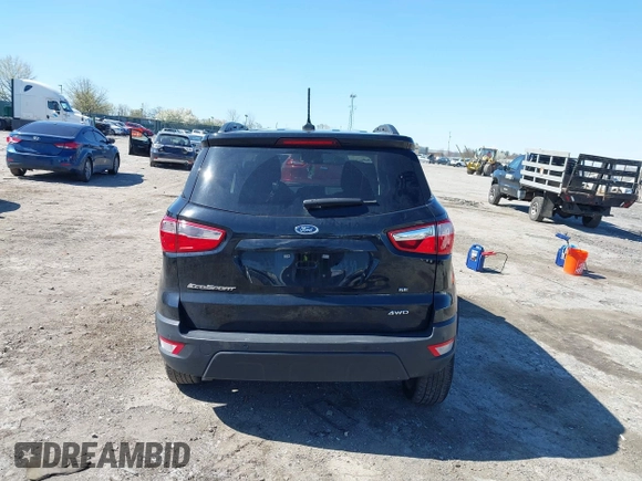 2021 Ford EcoSport SE with VIN MAJ6S3GL2MC442066, listed as a IAAI auction lot 41994862 with 32,008 mi miles and . Bid and sale history available at DreamBid. Image 15.