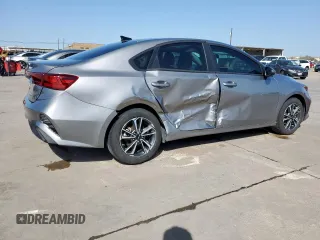 2023 Kia Forte LXS with VIN 3KPF24AD5PE621930, listed as a Copart auction lot 50168535 with 27,660 mi miles and Salvage Title. Bid and sale history available at carsss.com. Image 3.