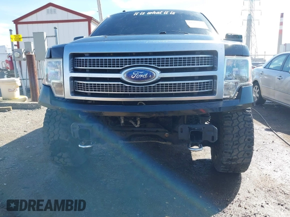 2009 Ford F-150 XL with VIN 1FTPW14V09FB49205, listed as a IAAI auction lot 41806637 with 179,967 mi miles. Bid and sale history available at carsss.com. Image 6.