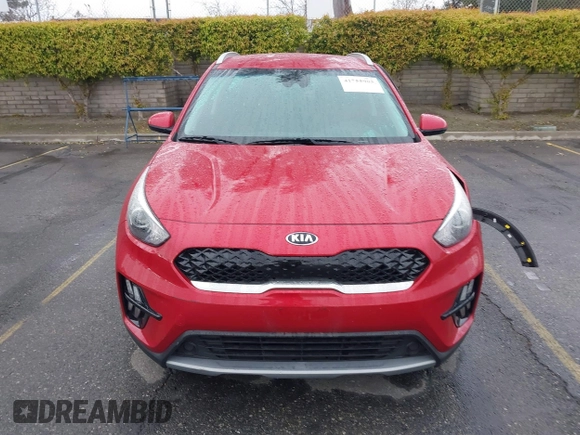 2021 Kia Niro LX with VIN KNDCB3LC6M5471707, listed as a IAAI auction lot 41755903 with 27,196 mi miles. Bid and sale history available at carsss.com. Image 12.