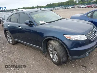 2005 Infiniti FX with VIN JNRAS08W85X204308, listed as a IAAI auction lot 42738040 with Not provided miles and . Bid and sale history available at DreamBid. Image 1.