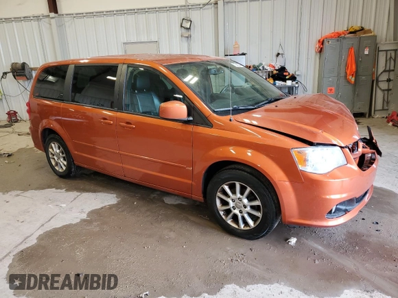 2011 Dodge Grand Caravan R/T with VIN 2D4RN7DG1BR743285, listed as a Copart auction lot 81943844 with 163,532 mi miles and Non Repairable. Bid and sale history available at DreamBid. Image 4.