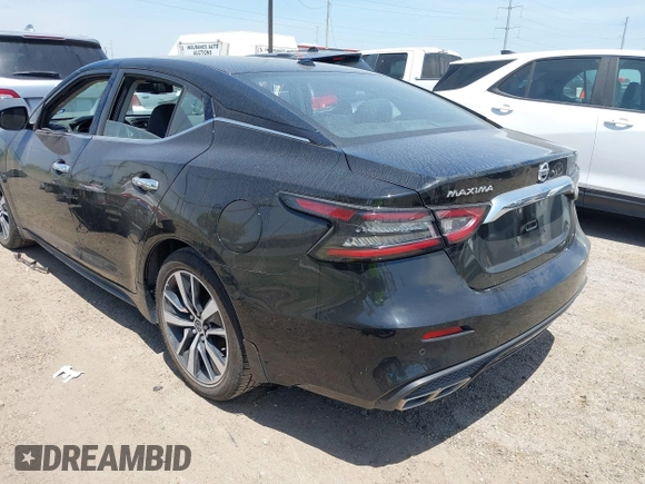 2021 Nissan Maxima SV with VIN 1N4AA6CV8MC515334, listed as a IAAI auction lot 42054498 with 65,098 mi miles and . Bid and sale history available at DreamBid. Image 3.