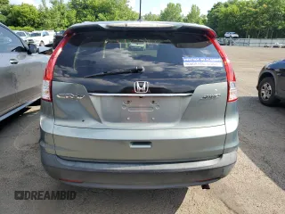 2012 Honda CR-V EX-L with VIN JHLRM4H74CC015644, listed as a Copart auction lot 63057475 with 222,347 mi miles and Salvage title. Bid and sale history available at DreamBid. Image 6.