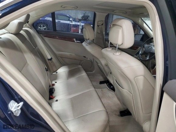 2011 Mercedes-Benz C-Class C 300 Sport with VIN WDDGF8BB6BR160415, listed as a Copart auction lot 49290045 with 191,926 mi miles and Salvage Title. Bid and sale history available at carsss.com. Image 10.