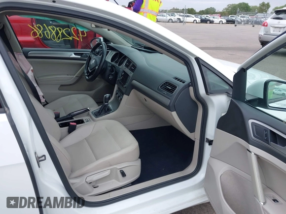 2015 Volkswagen Golf TSI S с VIN 3VW217AU2FM032970, выставлен на аукционе IAAI как лот 42288686 с пробегом 83 357 миль миль и . История ставок и продаж доступна на DreamBid. Изображение 5.
