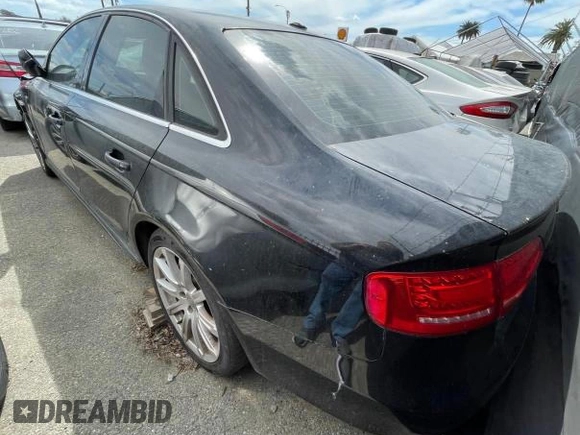 2012 Audi A4 2.0T Premium Plus with VIN WAUEFAFL9CN000384, listed as a Copart auction lot 51712915 with 0 mi miles and Clean Title. Bid and sale history available at carsss.com. Image 3.