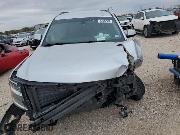 2017 Chevrolet Suburban LS with VIN 1GNSCGKC1HR320491, listed as a Copart auction lot 82842924 with Not provided miles and Salvage title. Bid and sale history available at DreamBid. Image 5.