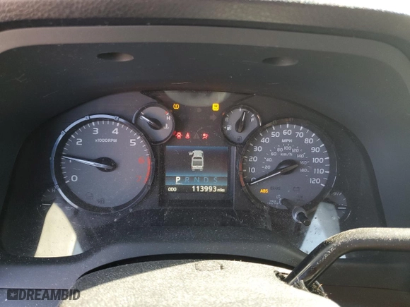 2014 Toyota Tundra 2WD Truck SR with VIN 5TFRM5F19EX069891, listed as a Copart auction lot 83471624 with 113,993 mi miles and Salvage Title. Bid and sale history available at carsss.com. Image 9.