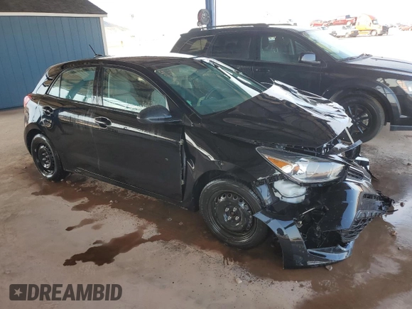 2022 Kia Rio S with VIN 3KPA25AD7NE481988, listed as a Copart auction lot 63875084 with Not Provided miles and Clean Title. Bid and sale history available at DreamBid. Image 4.