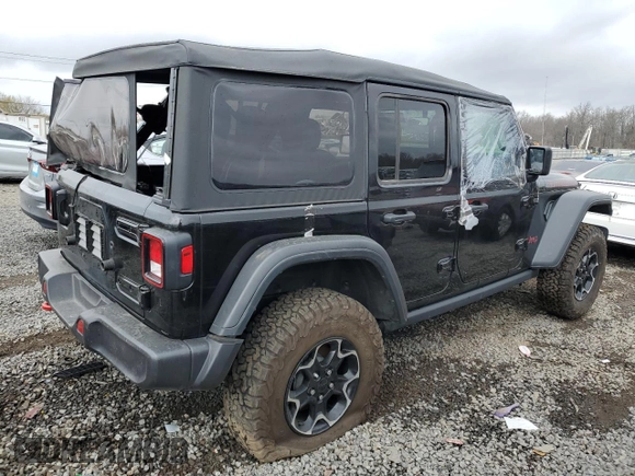 2023 Jeep Wrangler Rubicon with VIN 1C4HJXFG8PW653101, listed as a Copart auction lot 47422165 with 13,532 mi miles and Salvage title. Bid and sale history available at DreamBid. Image 3.