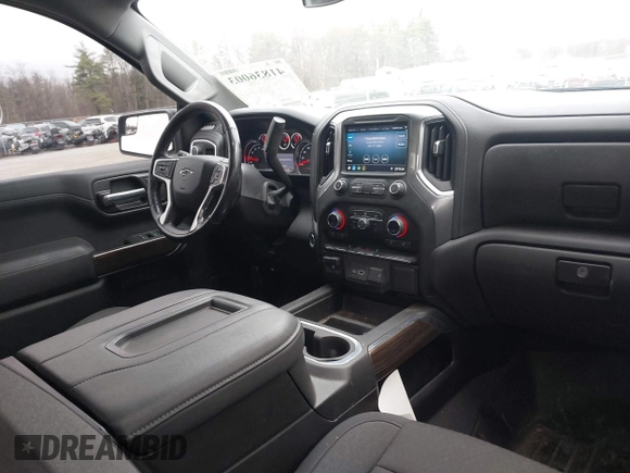 2021 Chevrolet Silverado 1500 LT Trail Boss with VIN 1GCPYFED8MZ374511, listed as a IAAI auction lot 41836003 with 53,161 mi miles and . Bid and sale history available at DreamBid. Image 5.