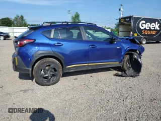 2025 Subaru Crosstrek Special Sports with VIN 4S4GUHF6XS3739399, listed as a Copart auction lot 65258915 with 682 mi miles and Salvage title. Bid and sale history available at DreamBid. Image 3.