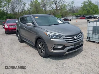 2017 Hyundai Santa Fe Ultimate with VIN 5XYZWDLA6HG502549, listed as a IAAI auction lot 42105112 with 54,148 mi miles and . Bid and sale history available at DreamBid. Image 1.