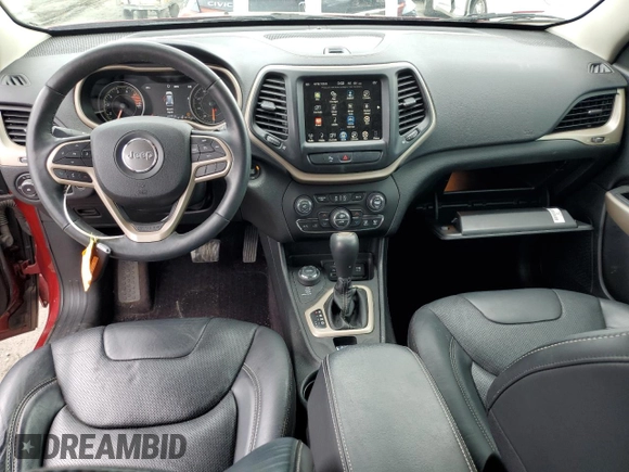2017 Jeep Cherokee Limited z VIN 1C4PJMDS1HW638040, wystawiony jako Copart lot #59277955 z przebiegiem 43 196 mil mil oraz Szkoda całkowita • Salvage title. Historia ofert i sprzedaży dostępna na DreamBid. Obrazek 8.