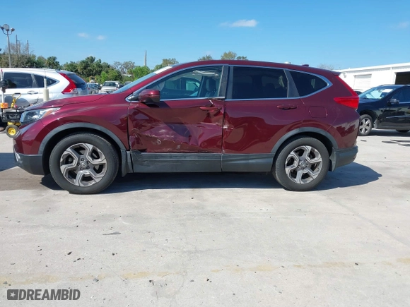 2018 Honda CR-V EX-L with VIN 7FARW1H82JE048399, listed as a IAAI auction lot 41638726 with 72,497 mi miles. Bid and sale history available at carsss.com. Image 14.