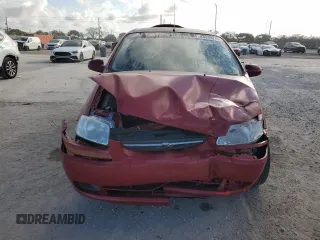 2006 Chevrolet Aveo LS with VIN KL1TD56646B681567, listed as a Copart auction lot 43339015 with 10 mi miles and Salvage title. Bid and sale history available at DreamBid. Image 5.