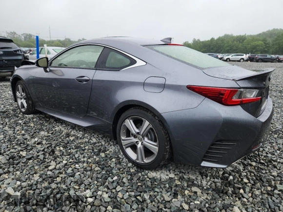 2015 Lexus RC 350 F Sport with VIN JTHSE5BC8F5005696, listed as a Copart auction lot 62688255 with 36,237 mi miles and Clean title. Bid and sale history available at DreamBid. Image 2.