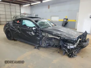 2021 Mercedes-Benz C with VIN W1KWJ8HB1MG056110, listed as a Copart auction lot 49998035 with Not Provided miles and Salvage Title. Bid and sale history available at DreamBid. Image 4.