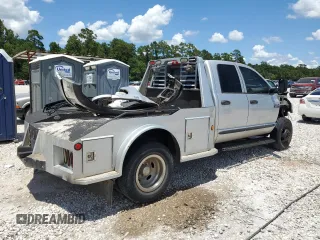 2007 Dodge 3500 SLT with VIN 3D7MX48CX7G718590, listed as a Copart auction lot 55223574 with 307,174 mi miles and Clean Title. Bid and sale history available at carsss.com. Image 3.